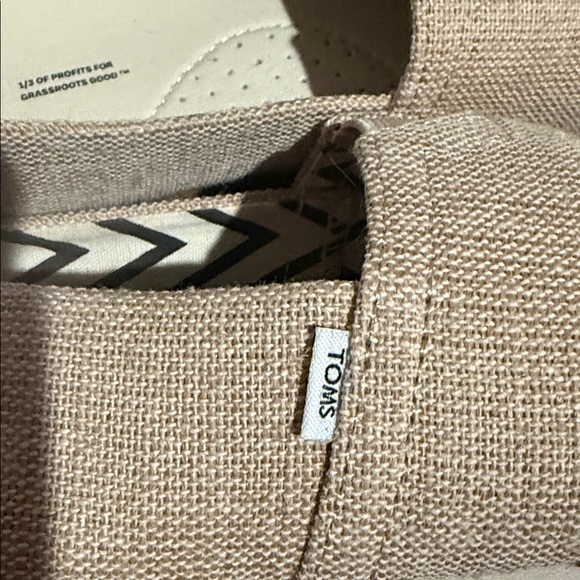 TOMS Light Tan Casual Slip-Ons - Picture 3 of 5